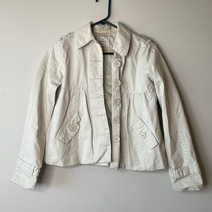 Khaki jacket or blazer